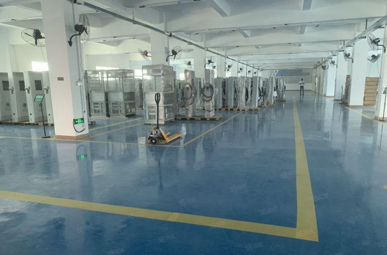 龙岗同乐原房东实际面积3楼1500平厂房仓库出租带全新地坪漆