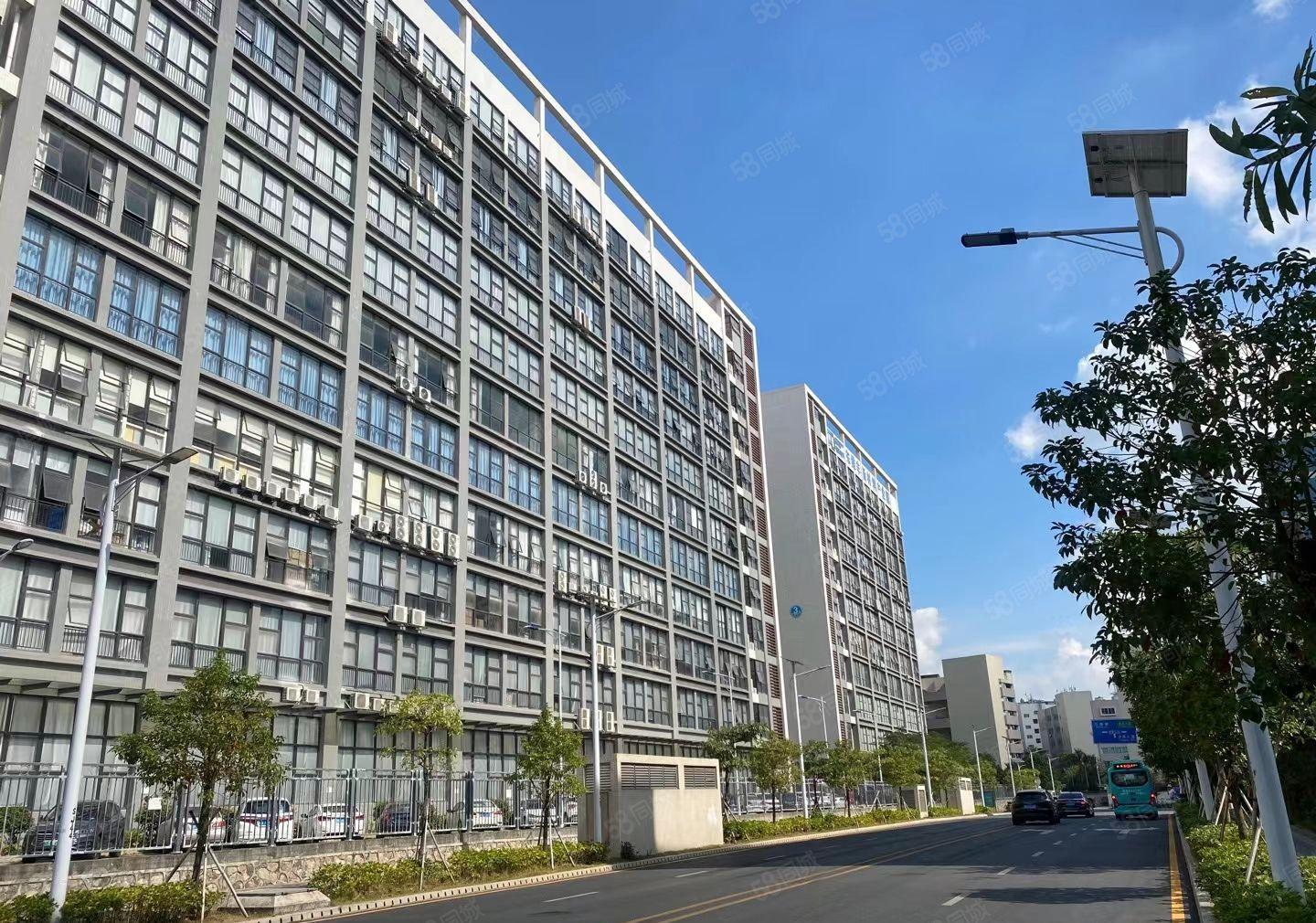 龙岗花园式楼上2000平方带精装修地坪招租 可分租可办环评