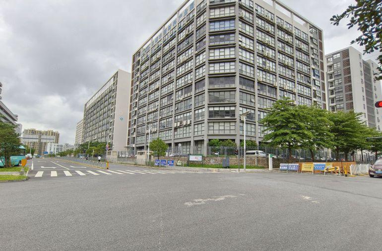 龙岗宝龙科技园原房东楼上1200平精装修办公仓库厂房低价出租