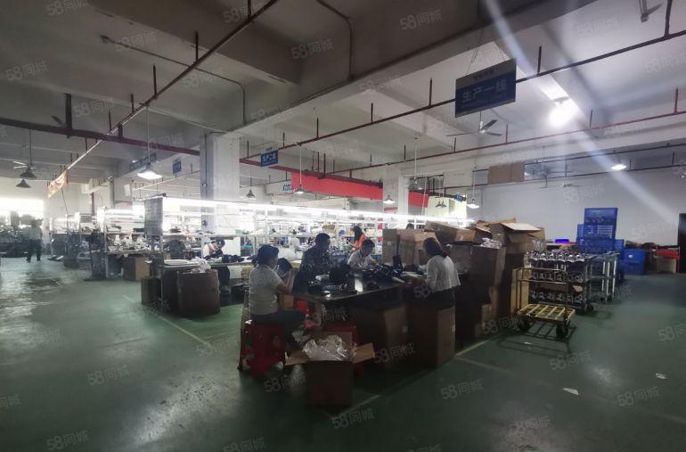 坂田岗头地铁口楼上精装厂房1000平办公加仓储！大小面积都有