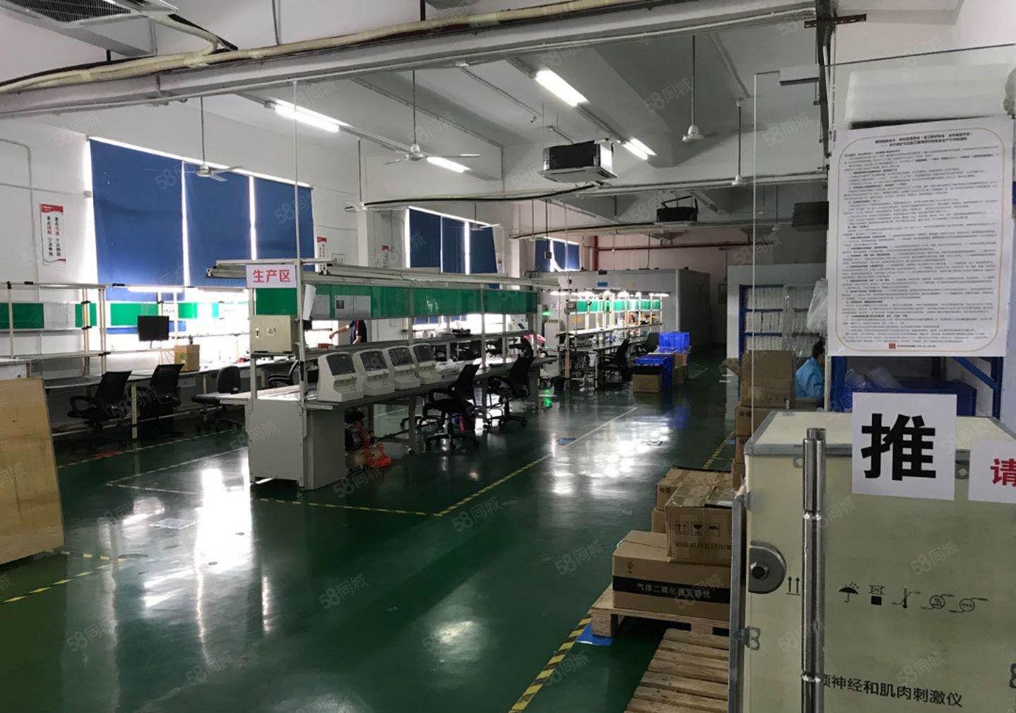 龙岗五联外环高速精装修750平厂房出租300平起可分租