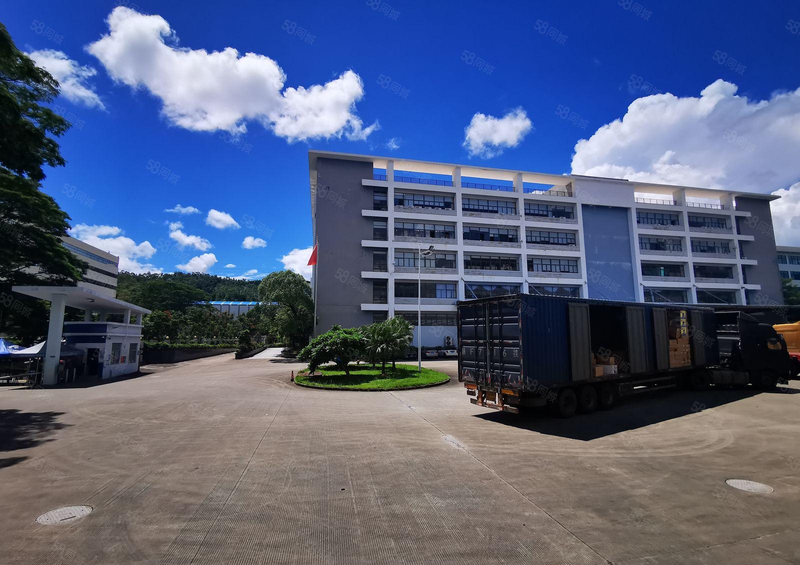 龙岗宝龙楼上精装修2000平厂房仓库出租带卸货平台空地大