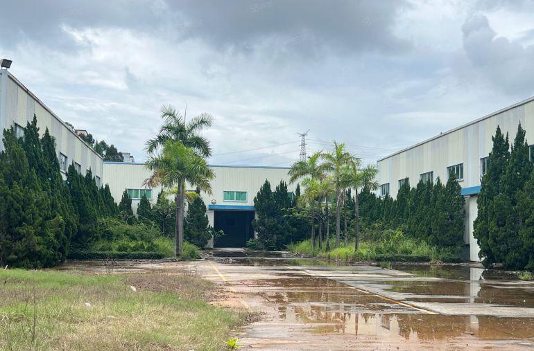 龙岗区宝龙3000平钢构独门独院滴水七米低价出租形象好空地大