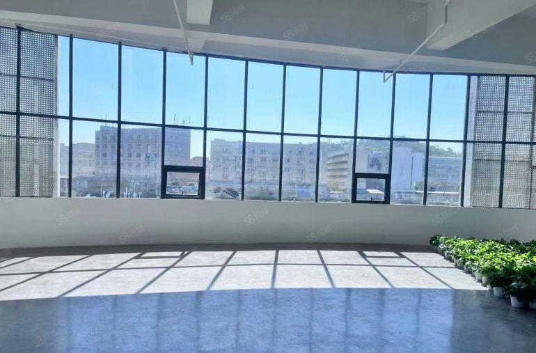 龙岗地铁口电商园区150平米起租带2吨货梯全新装修办公研发厂