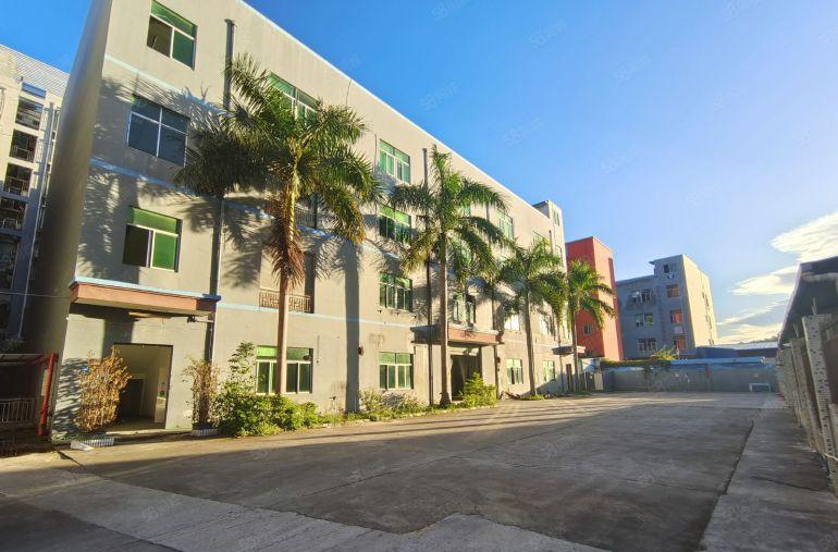 龙岗原房东红本独院6000平方厂房低价出租合同10年主干道边