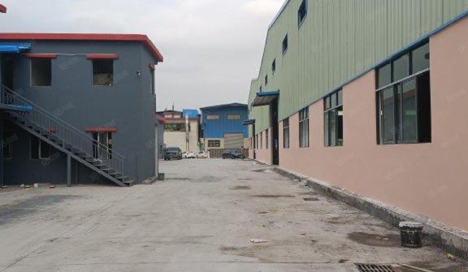 可分租横岗原房东新建独院钢构厂房一楼仓库出租滴水10米空地大