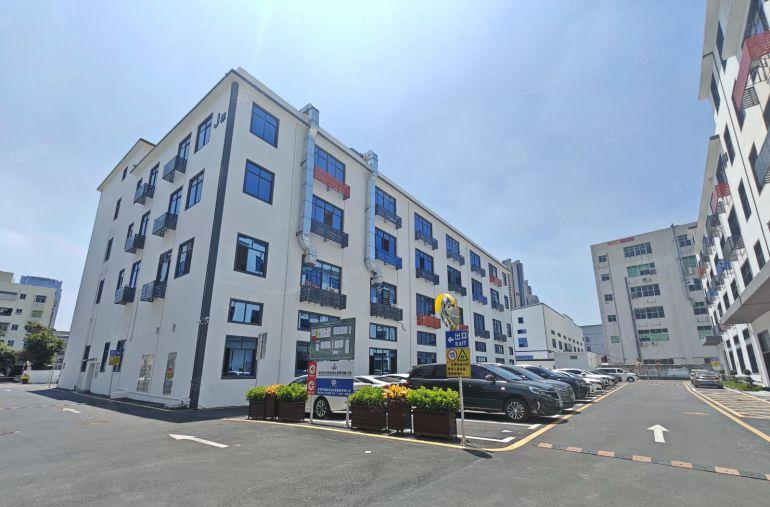 坂田地铁口电商园2000平可分租精装修办公厂房一楼仓库出租