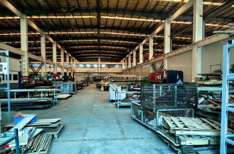 龙岗中心城五联外环高速口钢结构厂房仓库5000平方滴水9米