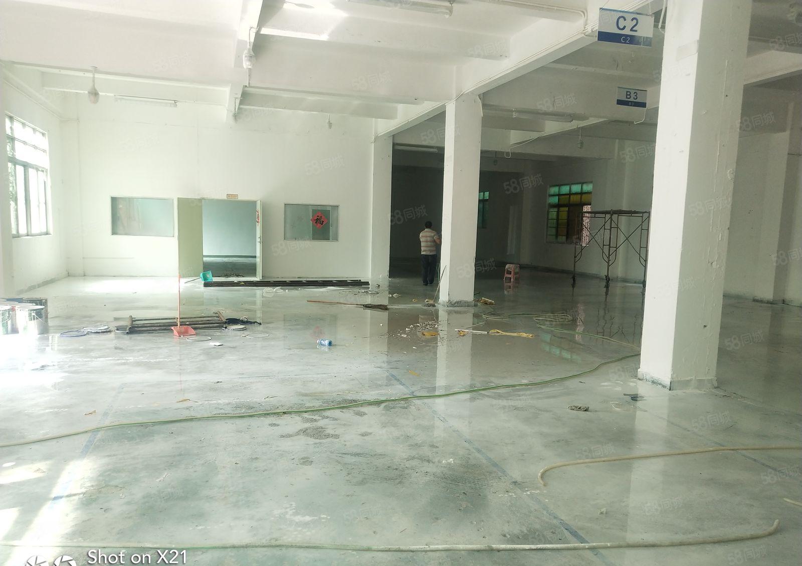 标准厂房一二楼各800平米，水电齐全，可分400