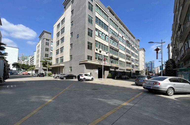 龙岗原房东产业园新出楼上1000平带装修办公室厂房出租