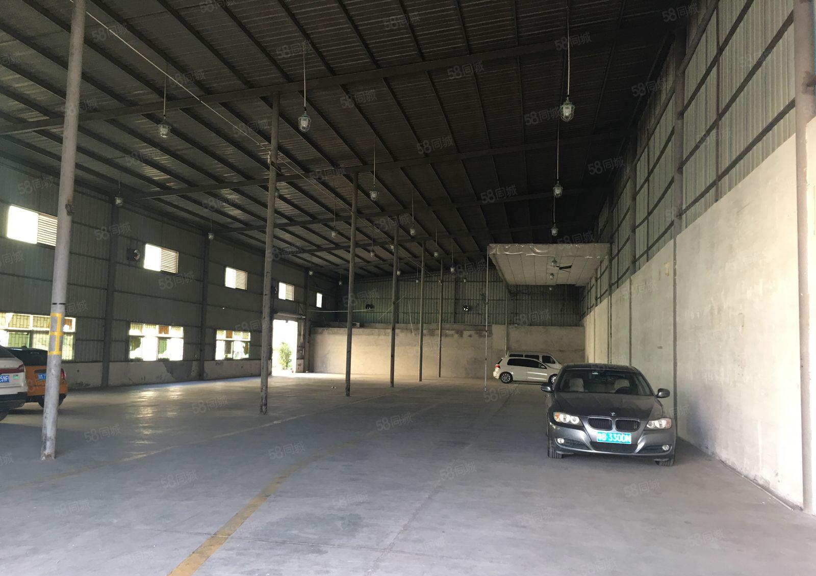 平湖清平高速出口2百5百8百1千平独栋钢构仓库厂房出租可分租