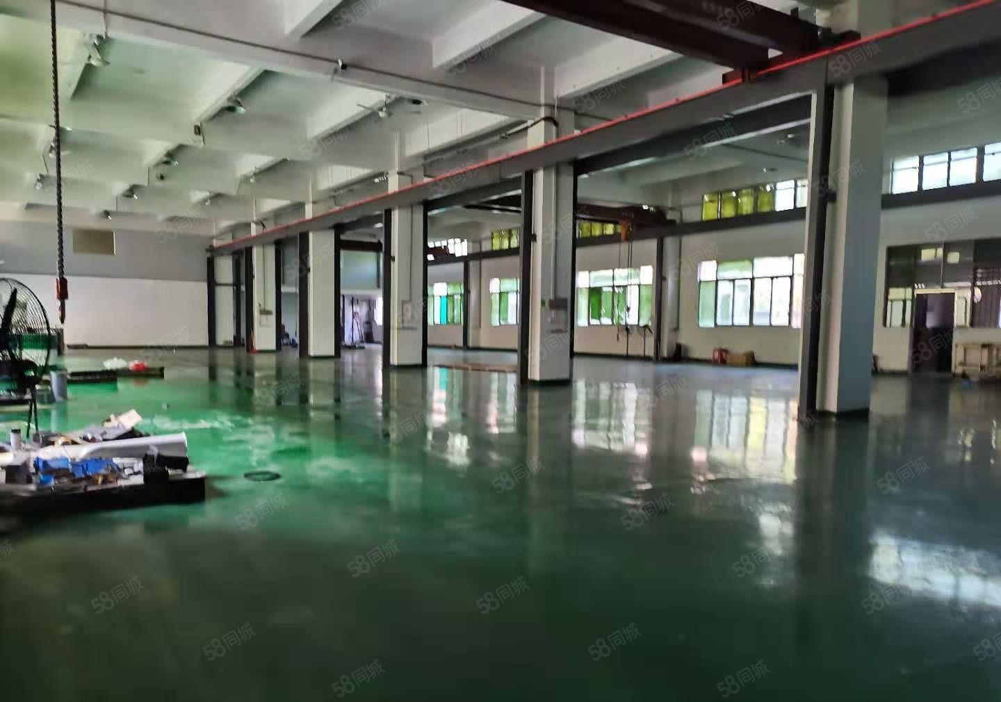 平湖富民原房东一楼1000平方带行车厂房出租