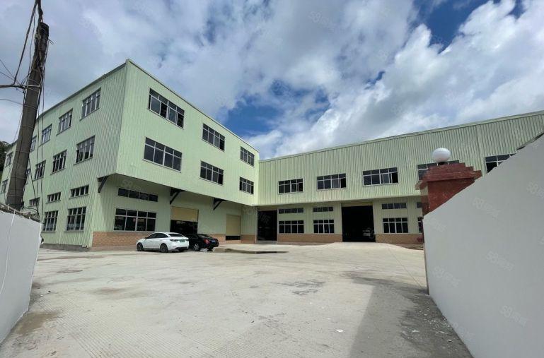 500平钢构独院荷坳高速路口旁8米层高原房东厂房仓库出租