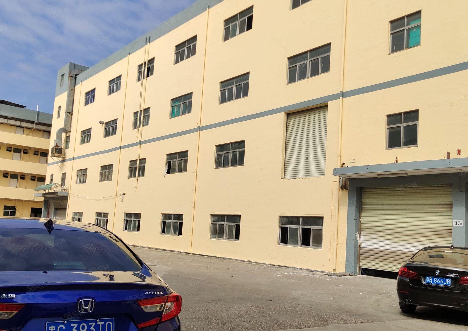 横岗六约新出独门独院4000平厂房出租高6米可办环评空地大