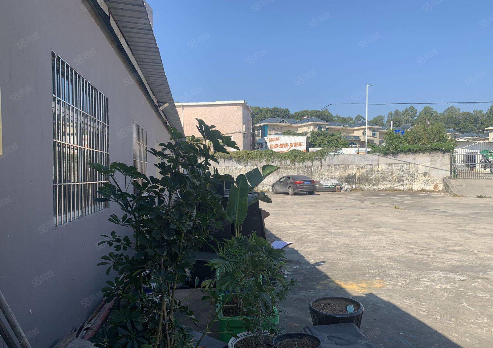 龙岗原房东双门独院2000平钢构厂房出租空地1500平免费用