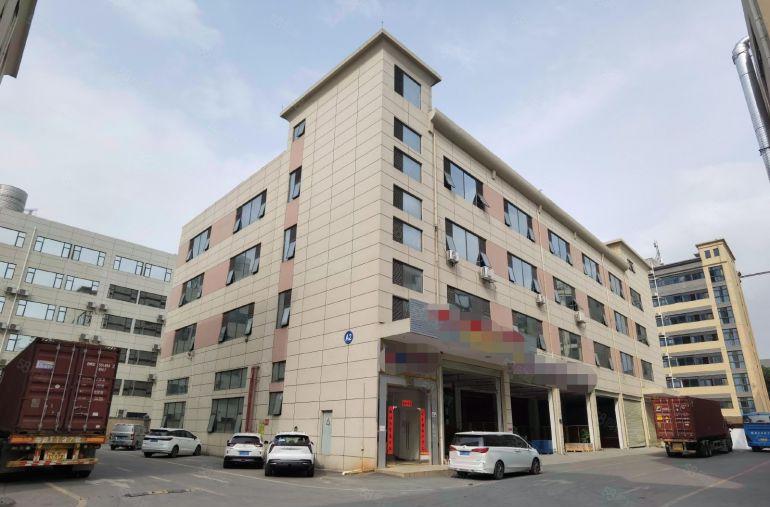 横岗六约地铁口附近电商园2楼500平方精装修办公室厂房可分租