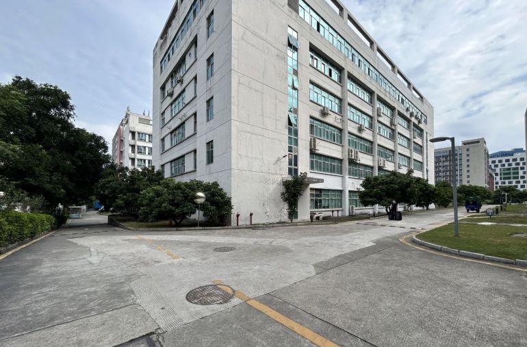 横岗原房东工业园楼上1500平带精装带3间办公室厂房低价出租