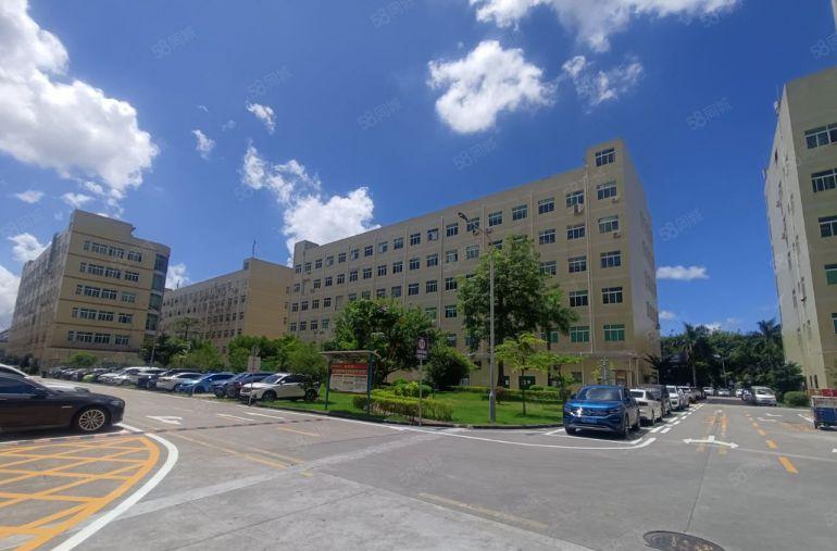 宝龙原房东科技园新出一楼2000平方全新地坪漆红本厂房出租