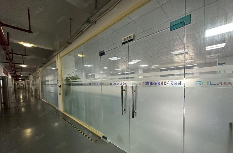 17元租龙岗坪地原房东厂房1000平方仓库出租可做电池无公摊