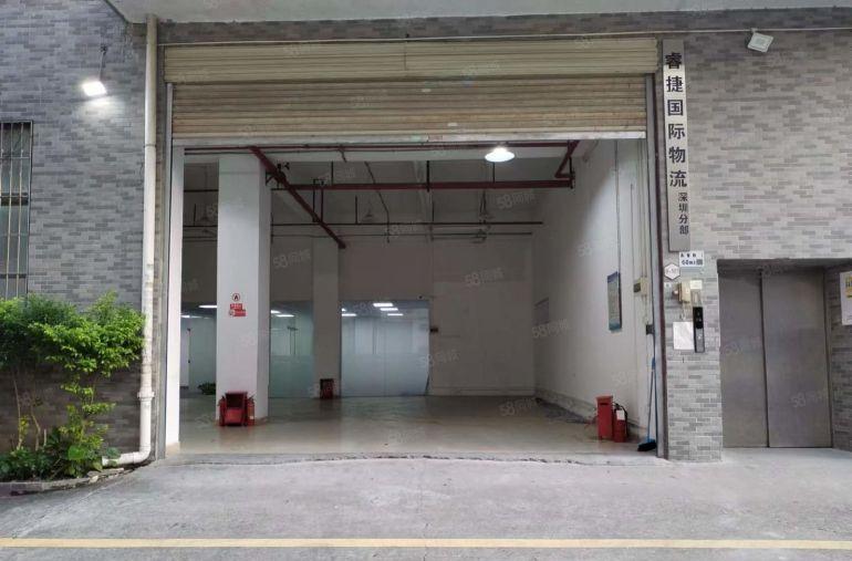 货柜随意掉头！坂田雪象300平一楼厂房仓库低价出租