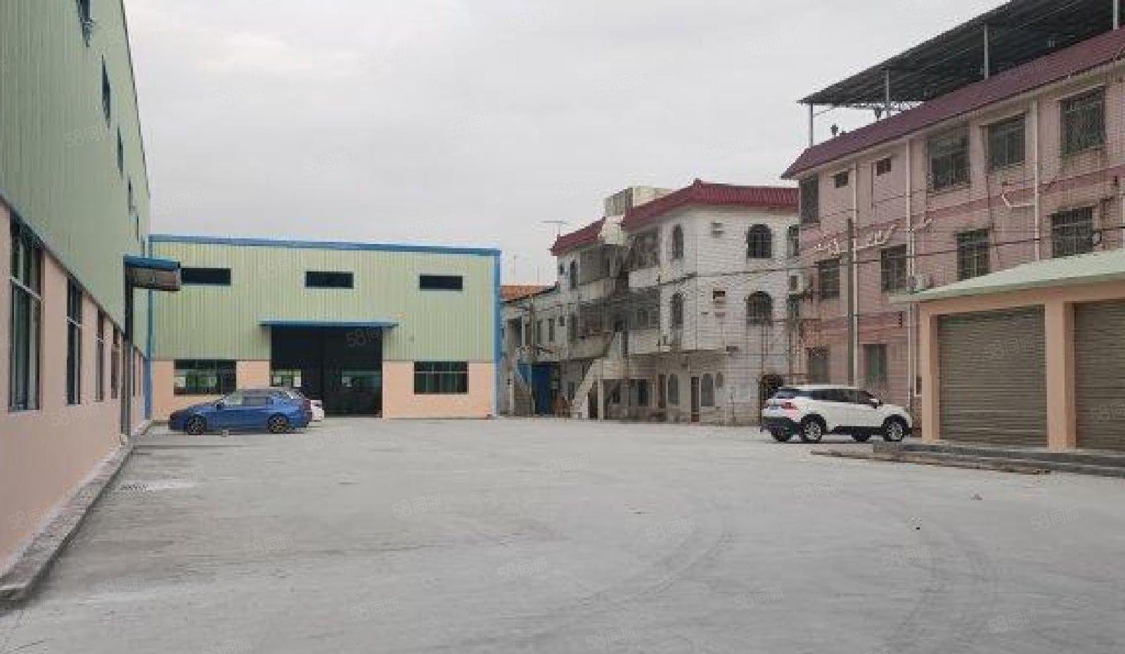 可分租横岗原房东新建独院钢构厂房一楼仓库出租滴水10米空地大