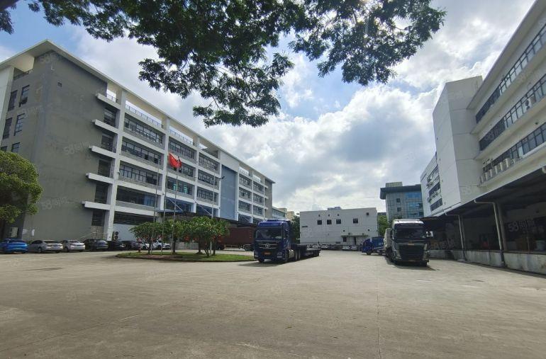 横岗六约原房东大型科技园1000平方带精装修办公仓库厂房出租