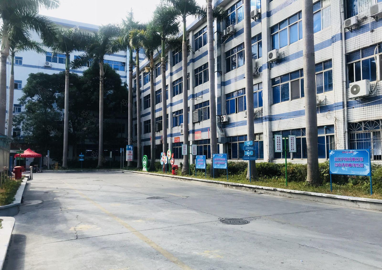 龙岗南联第六工业区楼上2000平带装修带办公室红本厂房出租