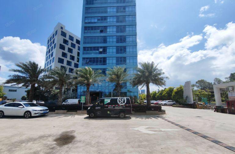 南联地铁站边大型电商园楼上380平方现成装修办公仓库厂房出租