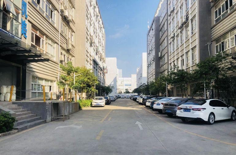 龙岗新生科技园楼上1200平带装修办公仓库厂房低价出租可分租