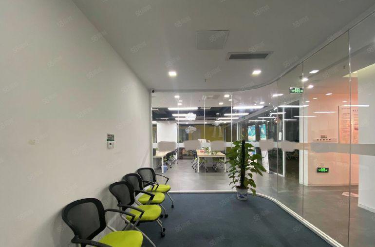 吉祥地铁口电商园2楼200平方精装修办公室厂房出租大小可分租