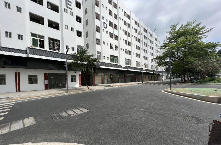 李朗地铁口一楼厂房728平方仓库出租带消防喷淋卸货台空地大