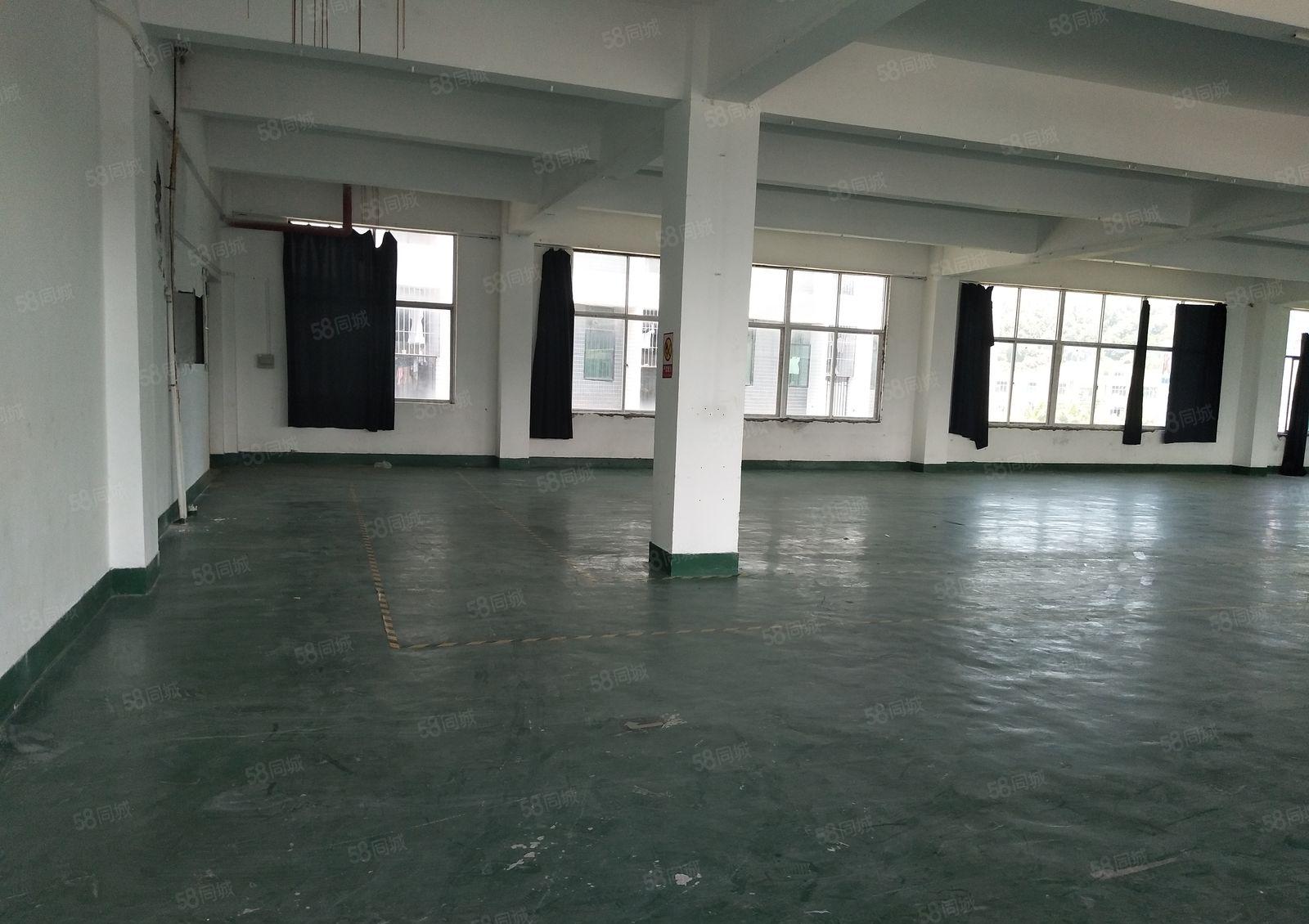 布吉丹竹头楼上小面积厂房仓库带装修出租，大小均可