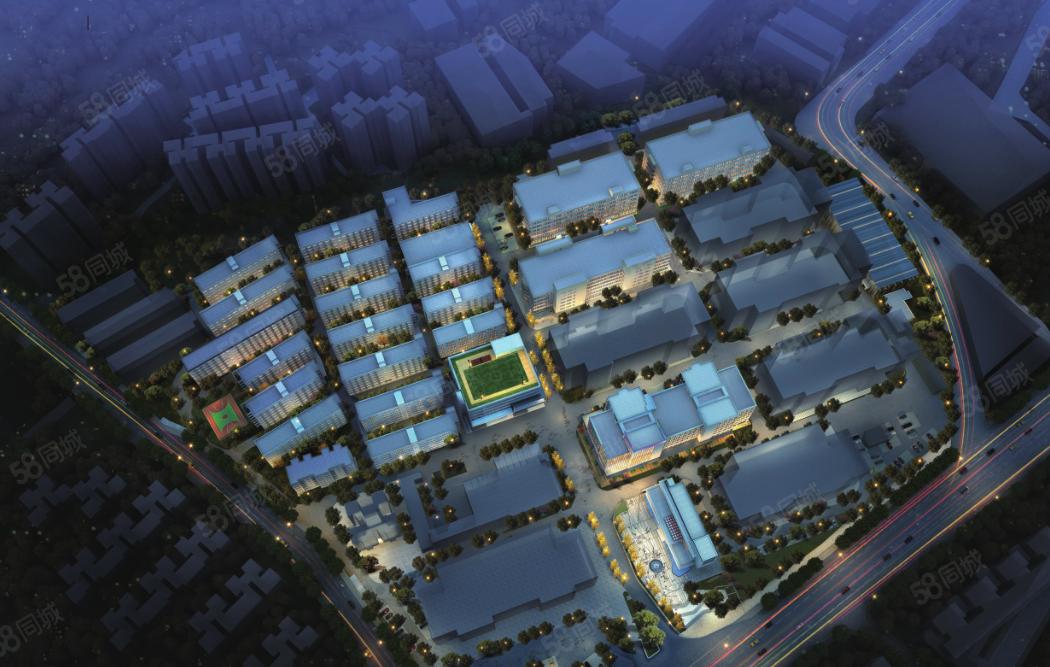 主干道旁 百门前工业区 100至2000平 标准厂房直租