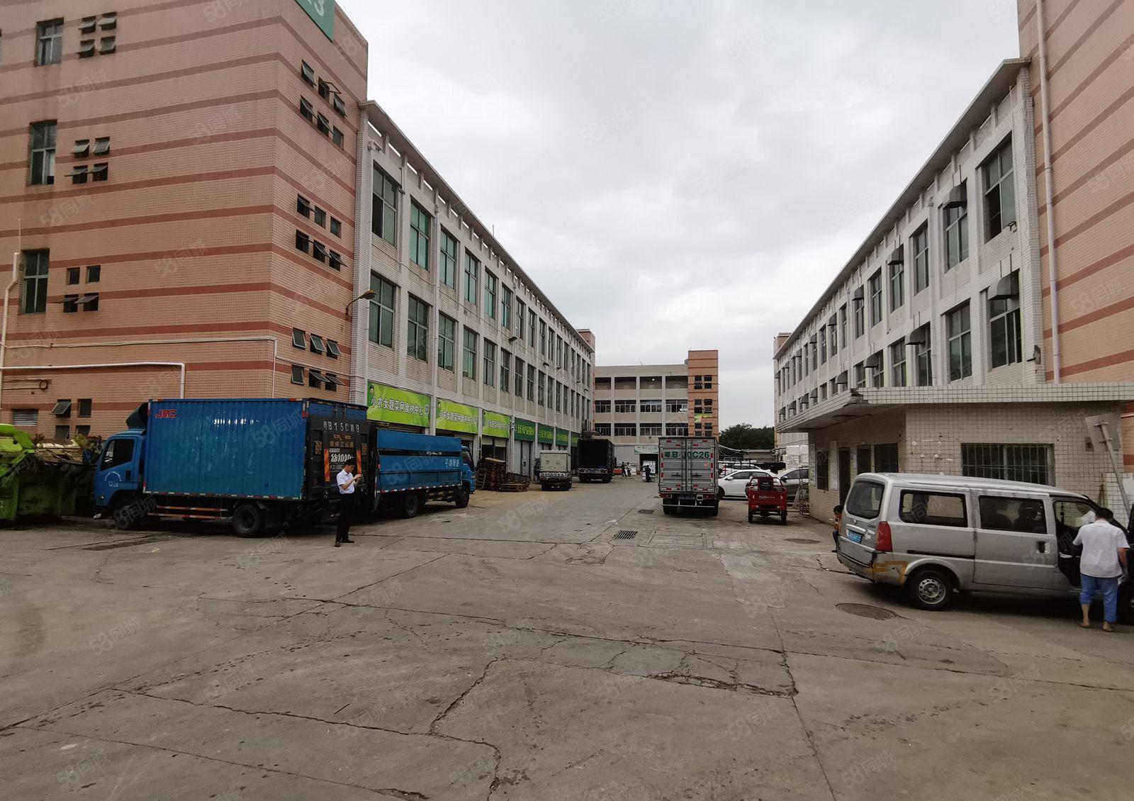 空地大！20元租布吉丹竹头地铁口一楼二楼红本厂房仓库低价出租