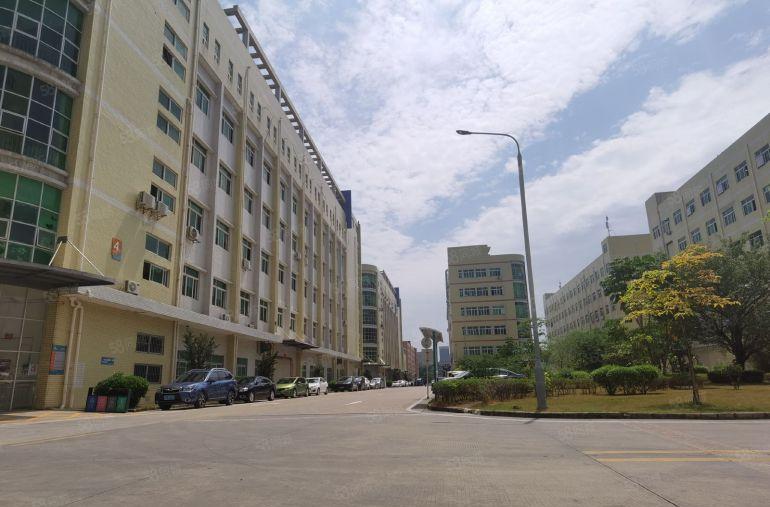 布吉丹竹头地铁口原房东工业园楼上1000平带装修仓库厂房出租