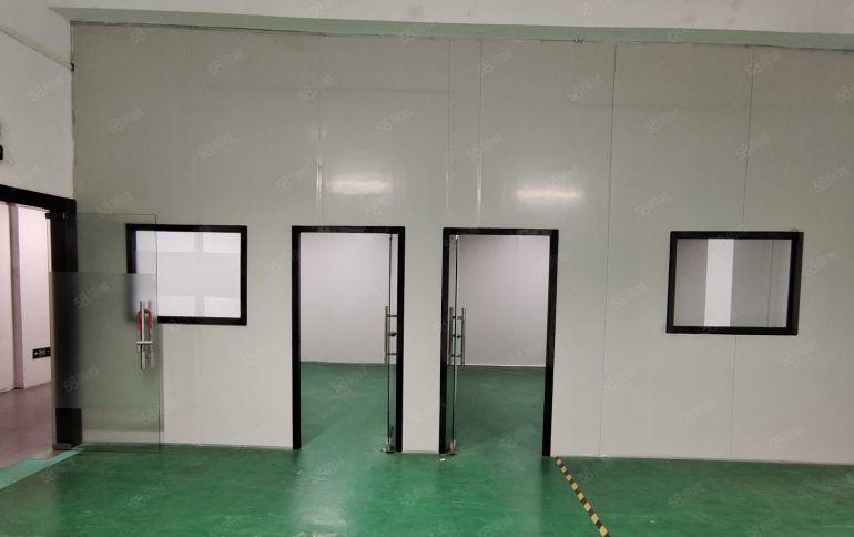 布吉李郎科技园楼上新出300平现成装修办公室仓库厂房低价出租