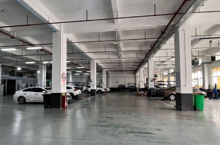 现成汽修厂带10个喷漆房层高5.8米红本带环评