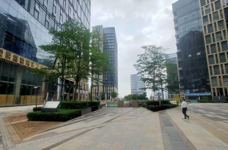 布吉李郎开发商整层1000平精装办公仓库出租