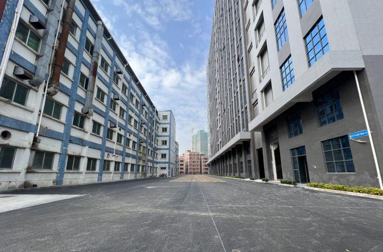 布吉李朗原房东工业园区580平一楼滴水6米带牛角形象好