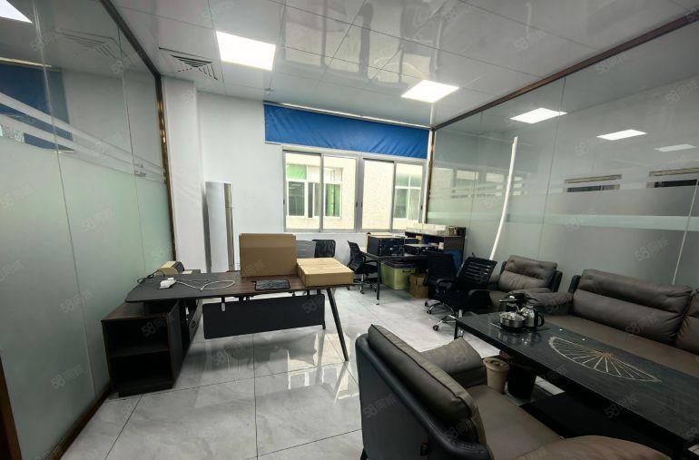 布吉李朗科技园原房东红本2楼1000平精装修办公室厂房可分租