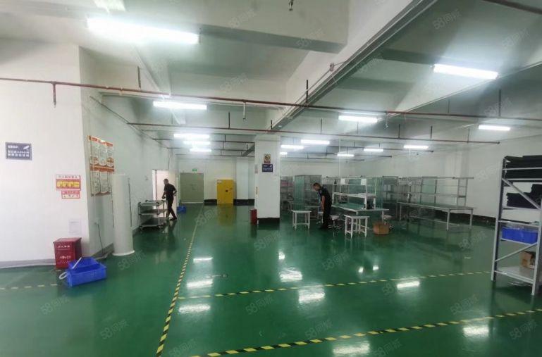 布吉秀峰工业区楼上800平厂房仓库出租 100平起租