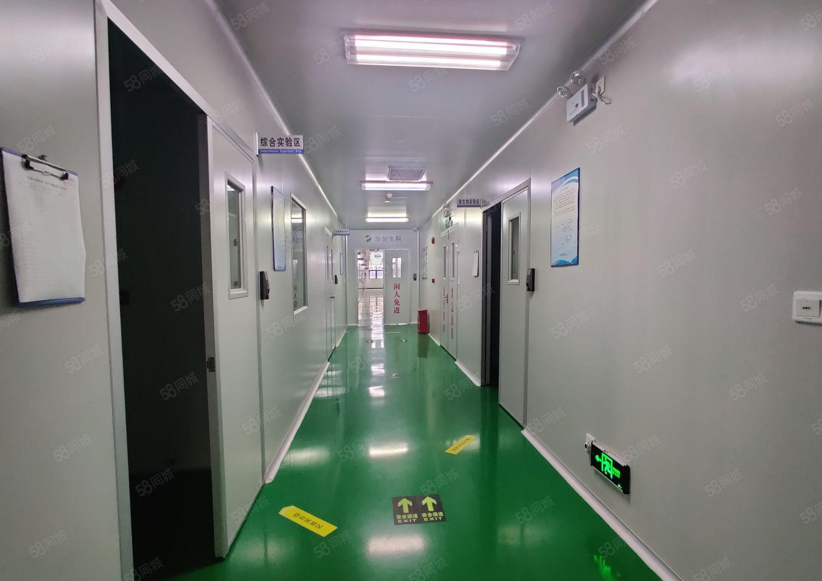 无尘车间！带装修！无转让费！生物医药厂房2700平即租即用