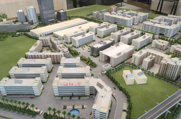 布吉联创科技园2000平红本厂房可分租 原房东直租园区带环评