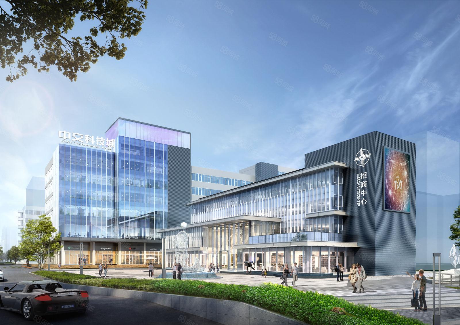 布吉百门前主干道边 一手独栋全新精装办公出租