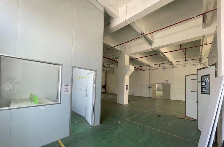 100平起分丹竹头原房东2000平楼上整层精装修厂房出租可分