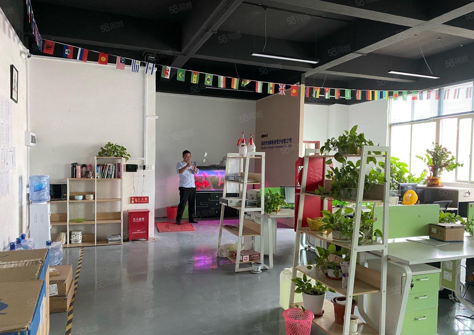 布吉低价400平精装一楼二楼仓库出租办公室无尘车间厂房出租