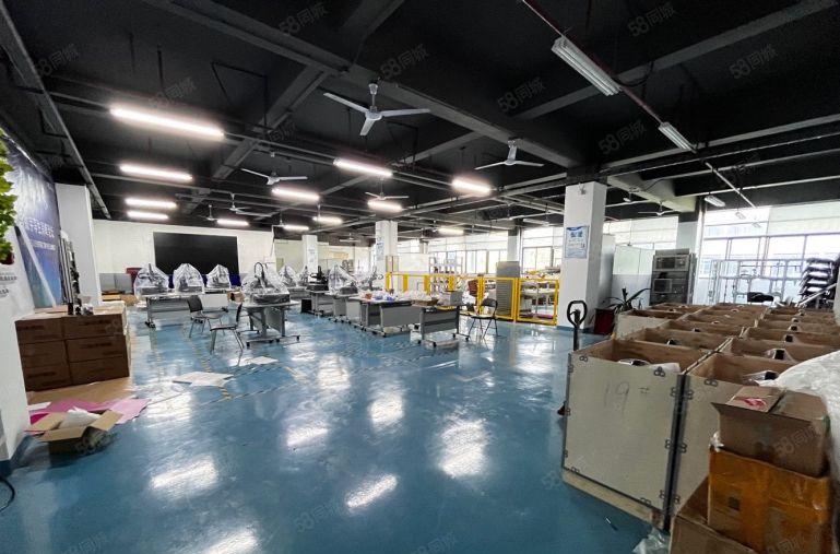 布吉李朗地铁口原房东整层1080平方精装修办公室仓库厂房出租