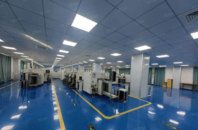 布吉丹竹头地铁站原房东2楼现成贴片车间1000平厂房低价出租