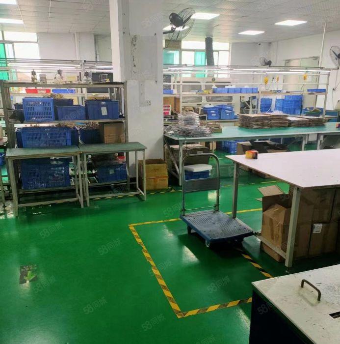 公明蒋石精装厂房（1050平，车间吊好顶，适合电子，LED）