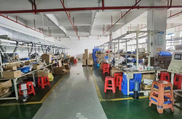 零公摊厂房出租，公明西田1700平（重工业高度4米）好招工